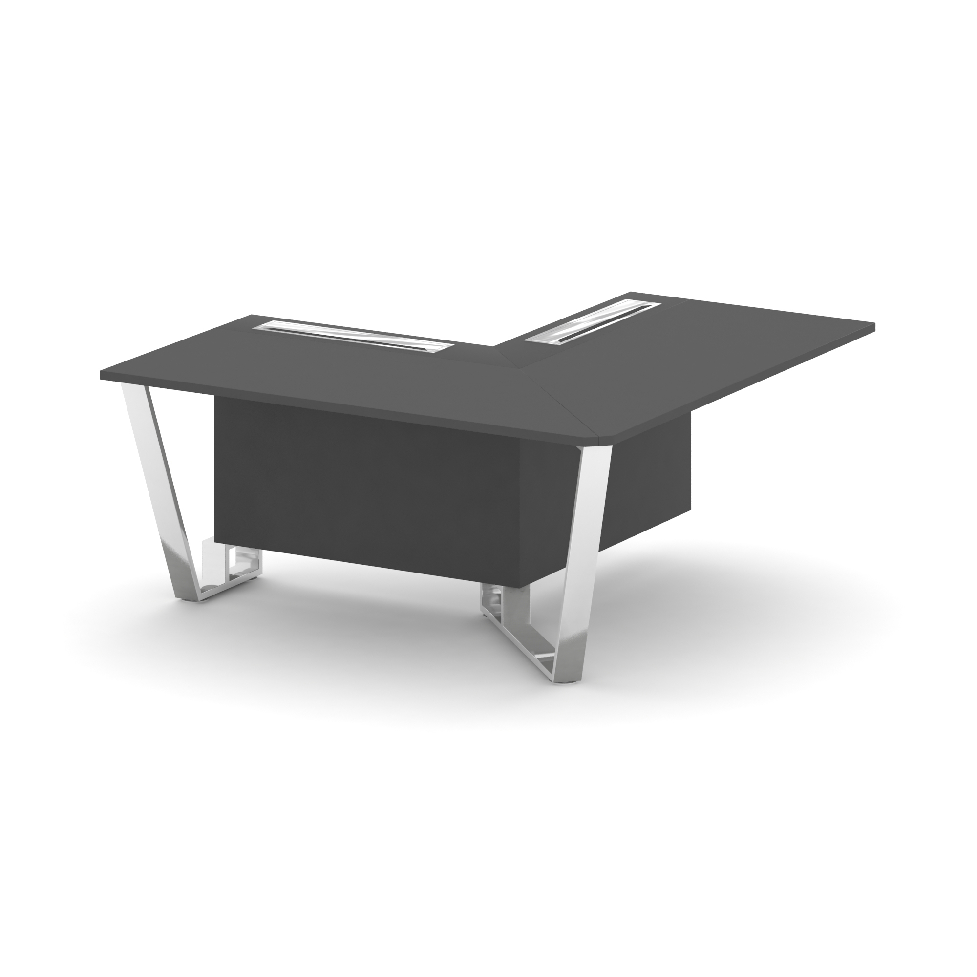 Steel Meet Проходной угловой модуль правый MD-PR.B.SPPOU-16(R)
