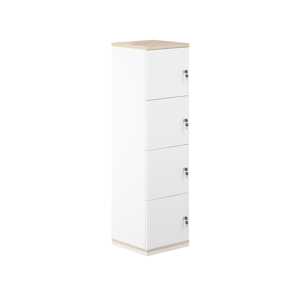 Локер  4 яч.400х400х1472 AG.231.WH.AR.WH