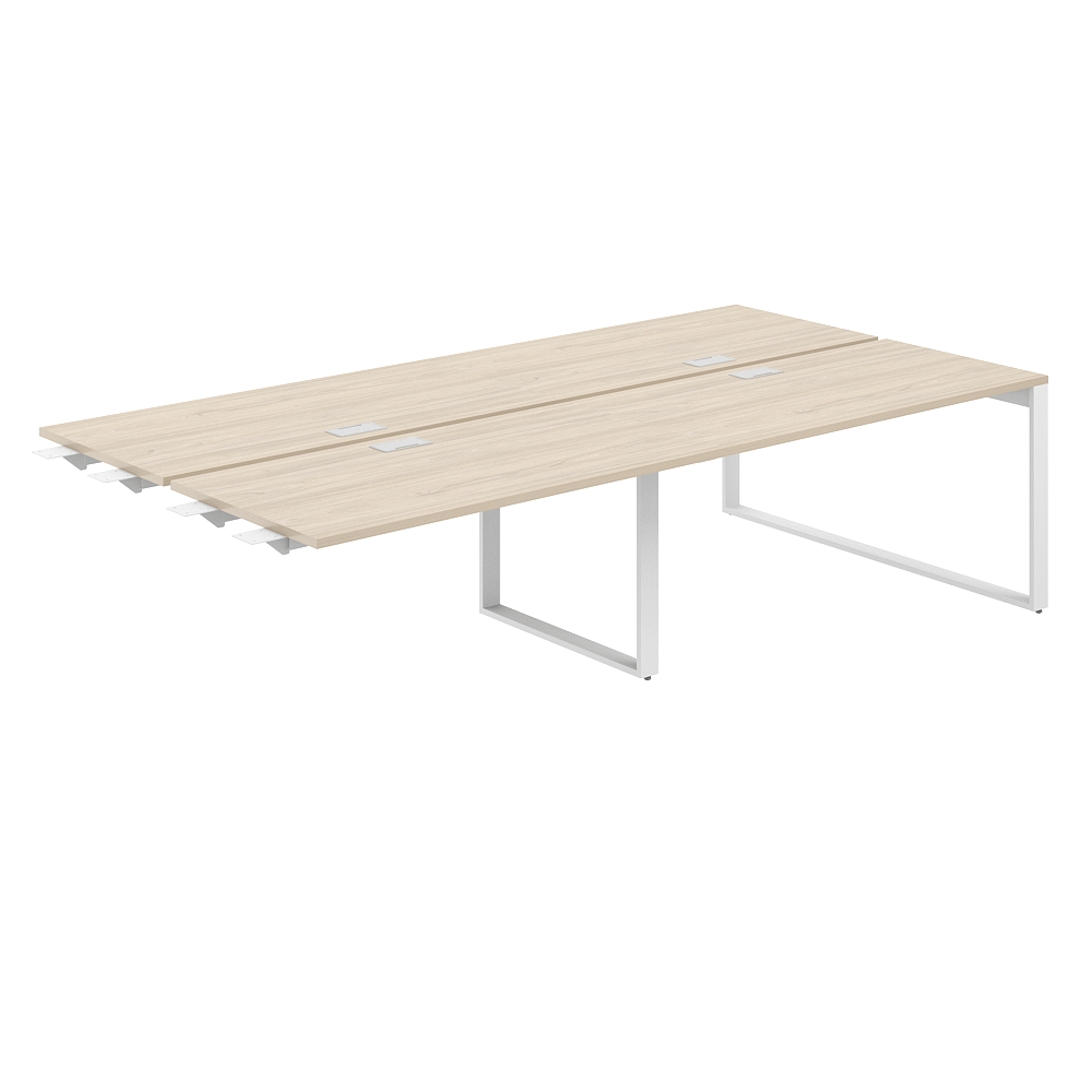 Рабочая станция комбо 2400х1238х750 AG.161.AR.L.72.WH