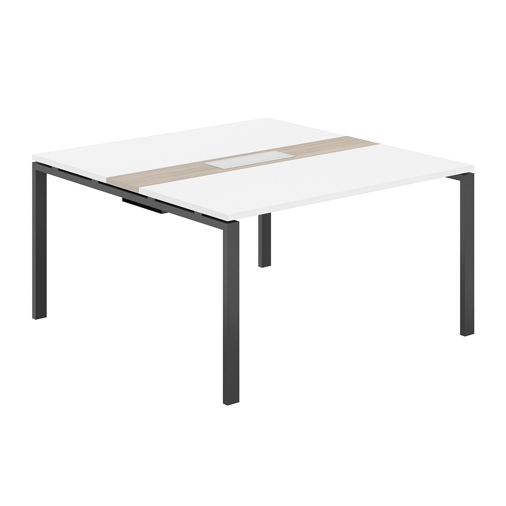 Стол переговорный комбинированный 1400х1438х750 МК60х30 SG.282.WH.63.AN.OD