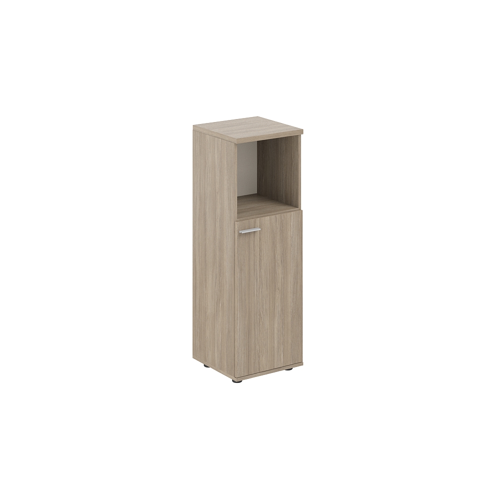 Шкаф средний с нишей 400х400х1200, 1 дв., з.ст HDF, правый SG.844.OD.OD.R