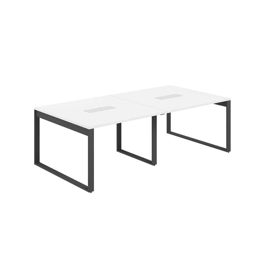 Стол для переговоров 2400х1238х750 AG.2412.WH.72.AN