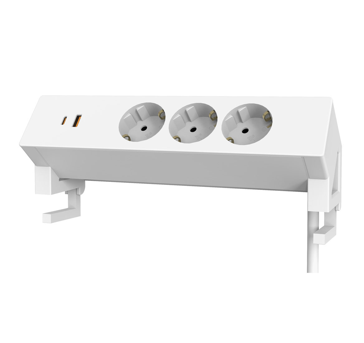 FLEX Solo Desk настол. блок розеток