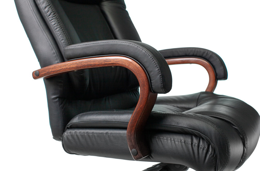 Кресло руководителя Бюрократ T-9925WALNUT