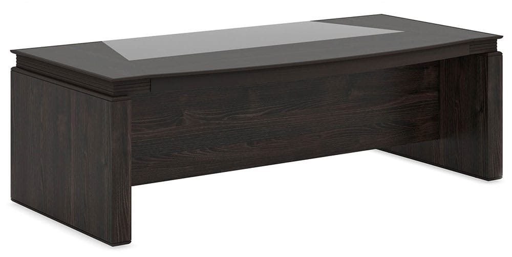 Стол руководителя закруглённый ФРАНКЛИН ДМ / FRANKLIN DM 2,3 м