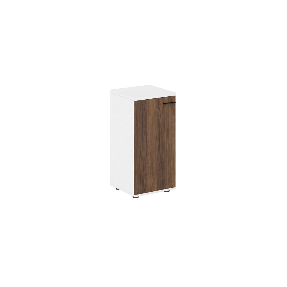 Шкаф низкий 400х400х825, 1 дв., з.ст HDF, левый СГ / SG.806.У / WH.ДМ / DM.L