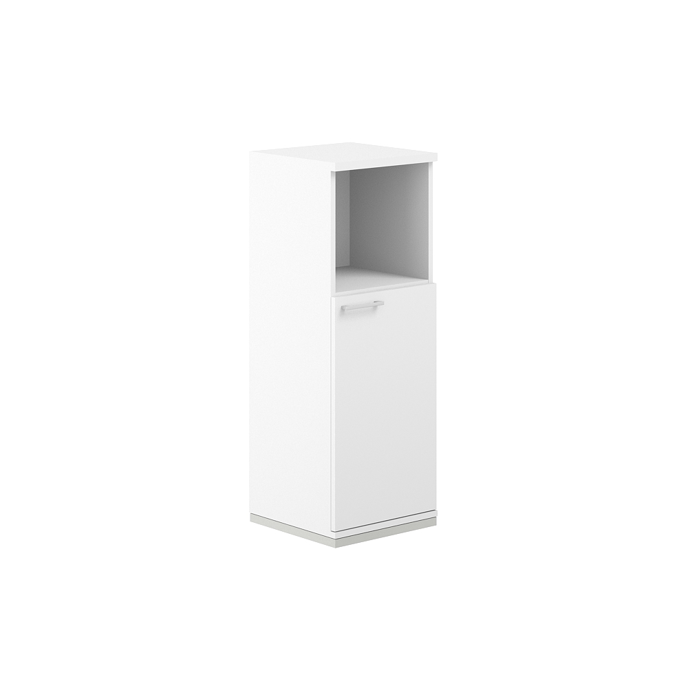 Шкаф 3 ур. 400х400х1111 с нишей AG.215.WH.WH.WH.R