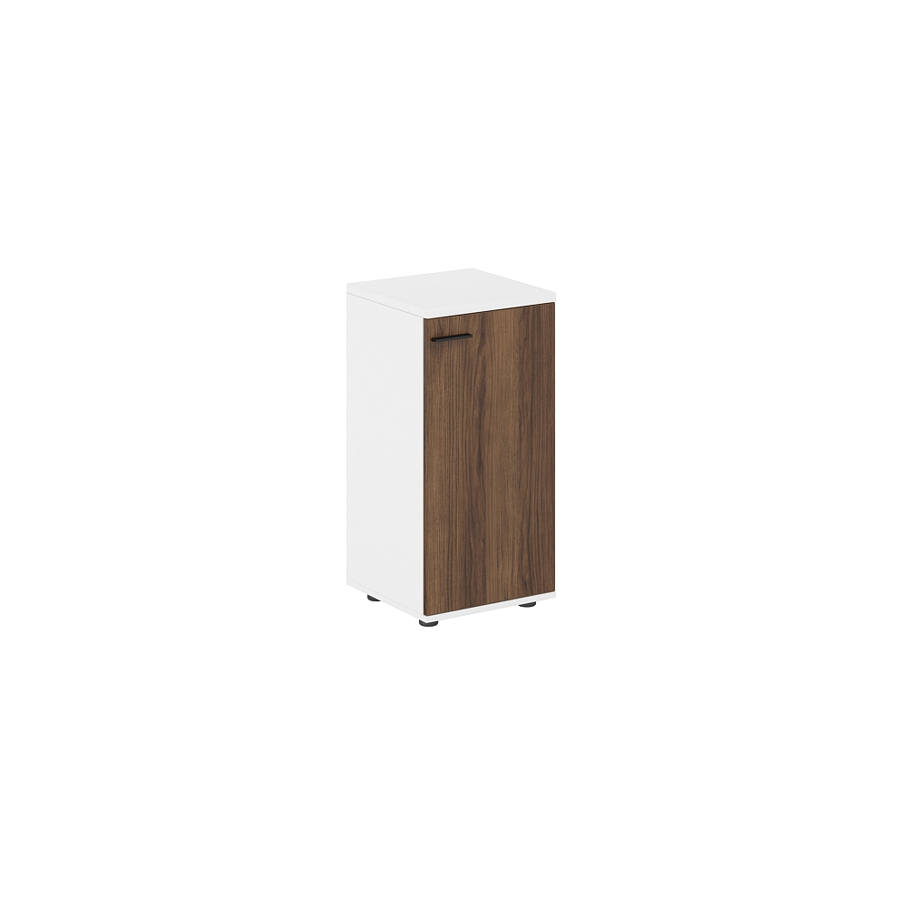 Шкаф низкий 400х400х825, 1 дв., з.ст ЛДСП, правый SG.816.WH.DM.R