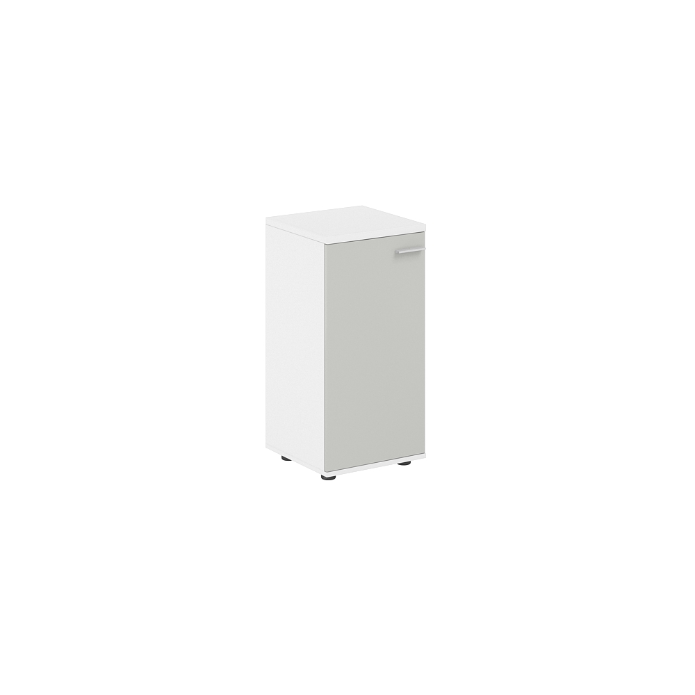 Шкаф низкий 400х400х825, 1 дв., з.ст ЛДСП, левый SG.816.WH.SH.L