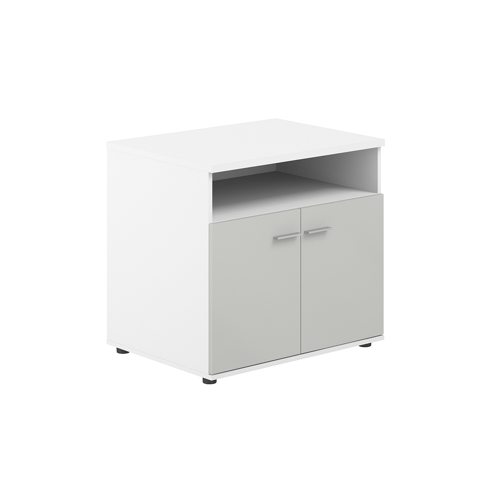 Тумба сервисная 802х600х750 с нишей, 2 фасадами СГ / SG.631.У / WH.Ш / SH