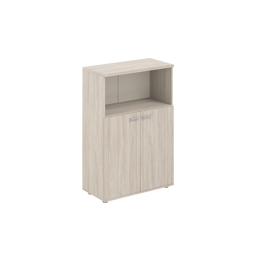 Шкаф средний с нишей 800х400х1200, 2-х дв., з.ст HDF SG.843.OL.OL