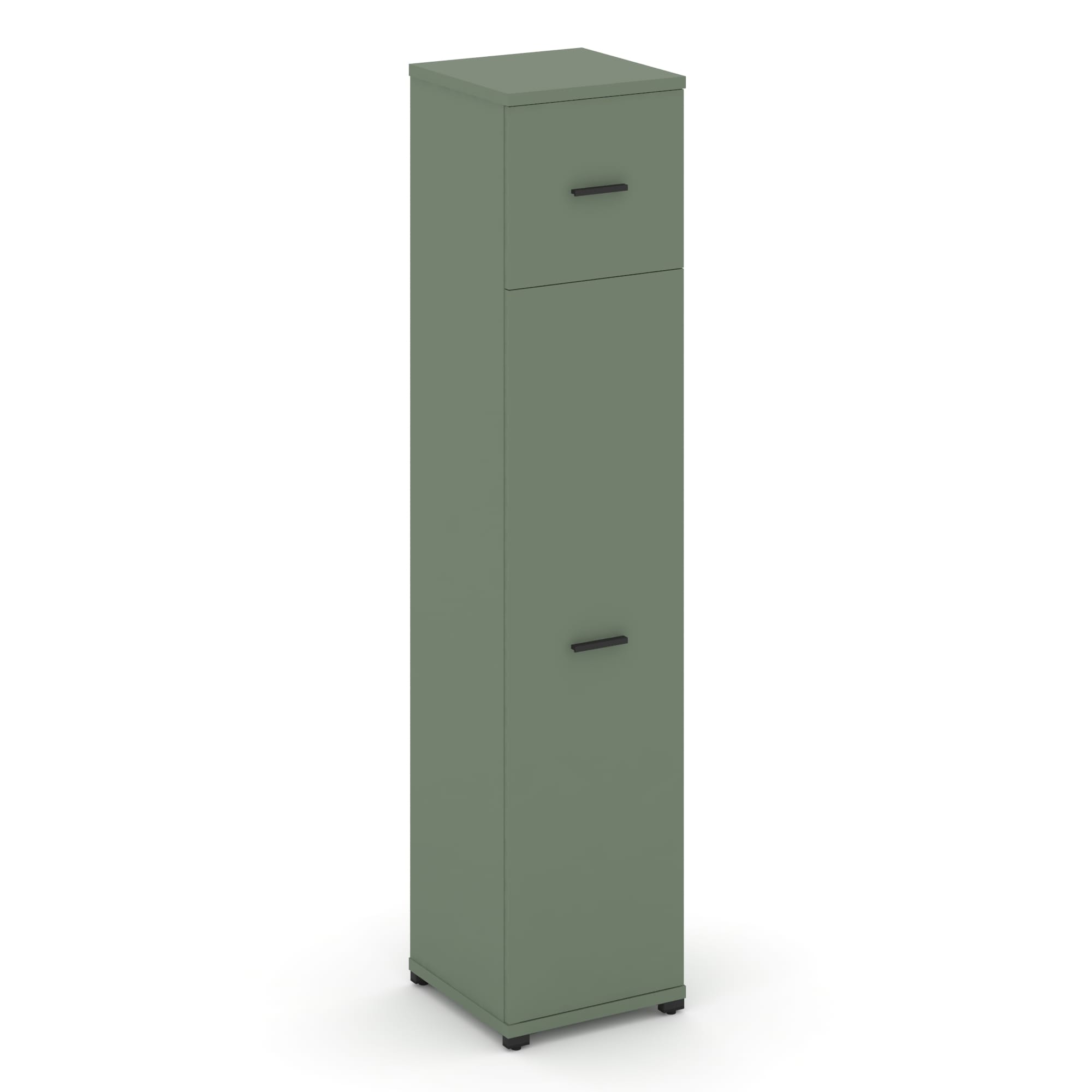 Concept Шкаф 1 узкая секция, 5 ниш CN.STU-517 B Кобо/Металл Черный 420*420*1922