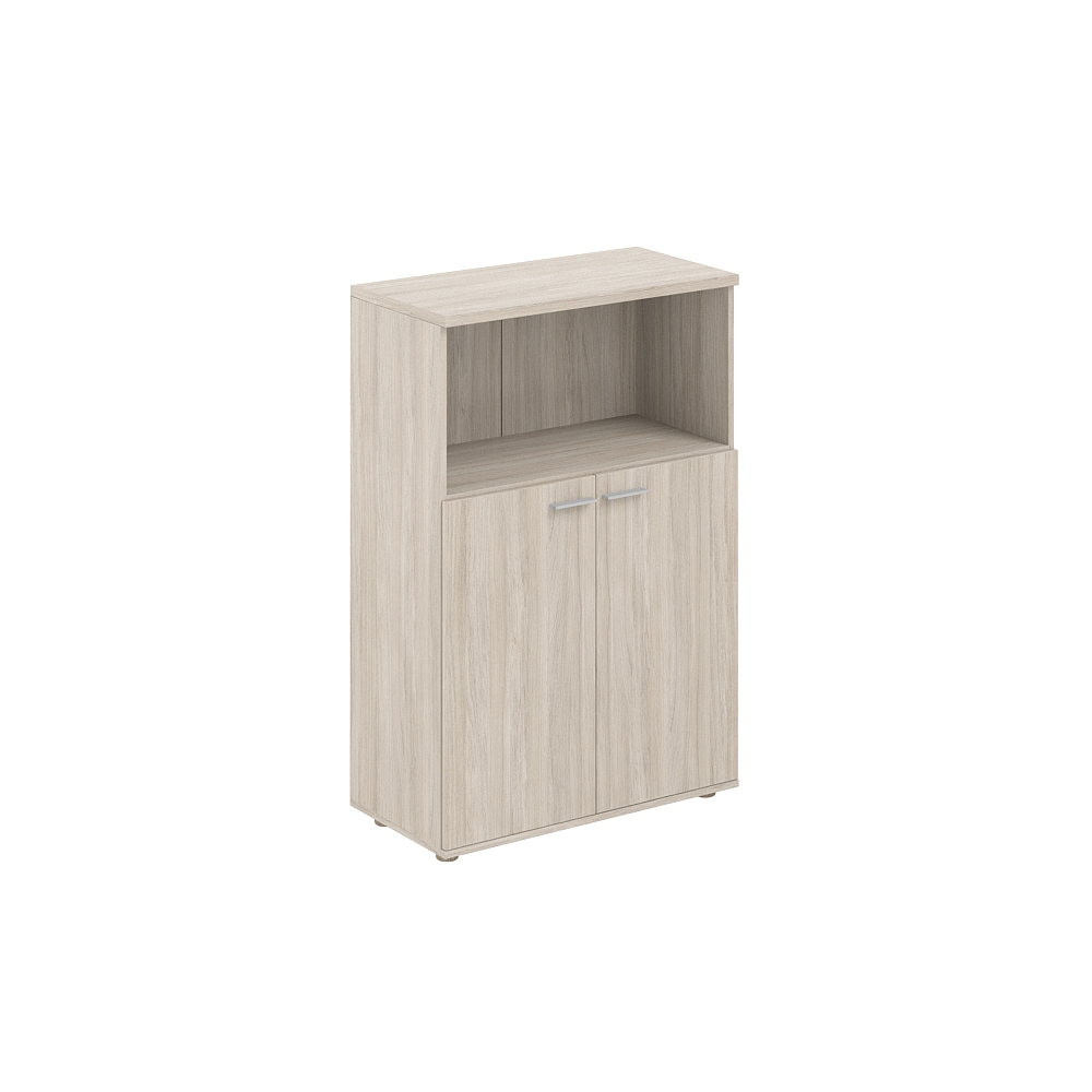 Шкаф средний с нишей  800х400х1200, 2-х дв., з.ст ЛДСП 16 мм SG.863.OL.OL
