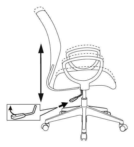 Кресло Бюрократ Ch-599AXSN