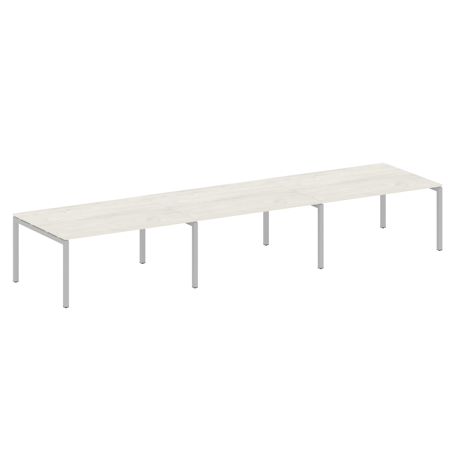 Metal System Quattro Переговорный стол (3 столешницы) на П-оразном м/к 50БП.ПРГ-3.4