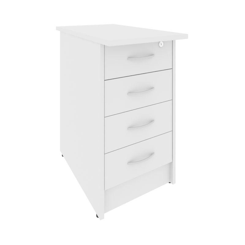РИВА / RIVA Тумба приставная с фолдингом (4 ящика, с замком) А.ТП-4.2F-S 412*720*750