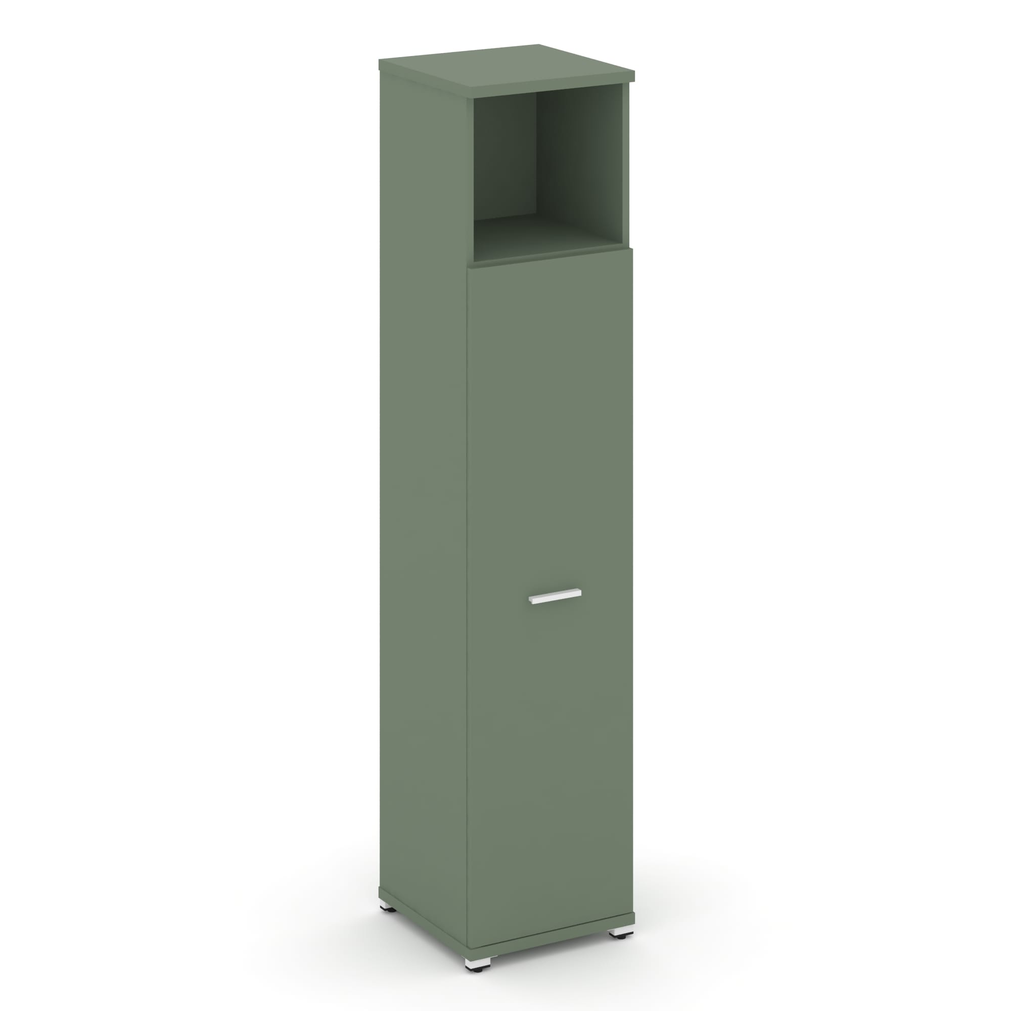 Concept Шкаф 1 узкая секция, 5 ниш CN.STU-516 W Кобо/Металл Белый 420*420*1922