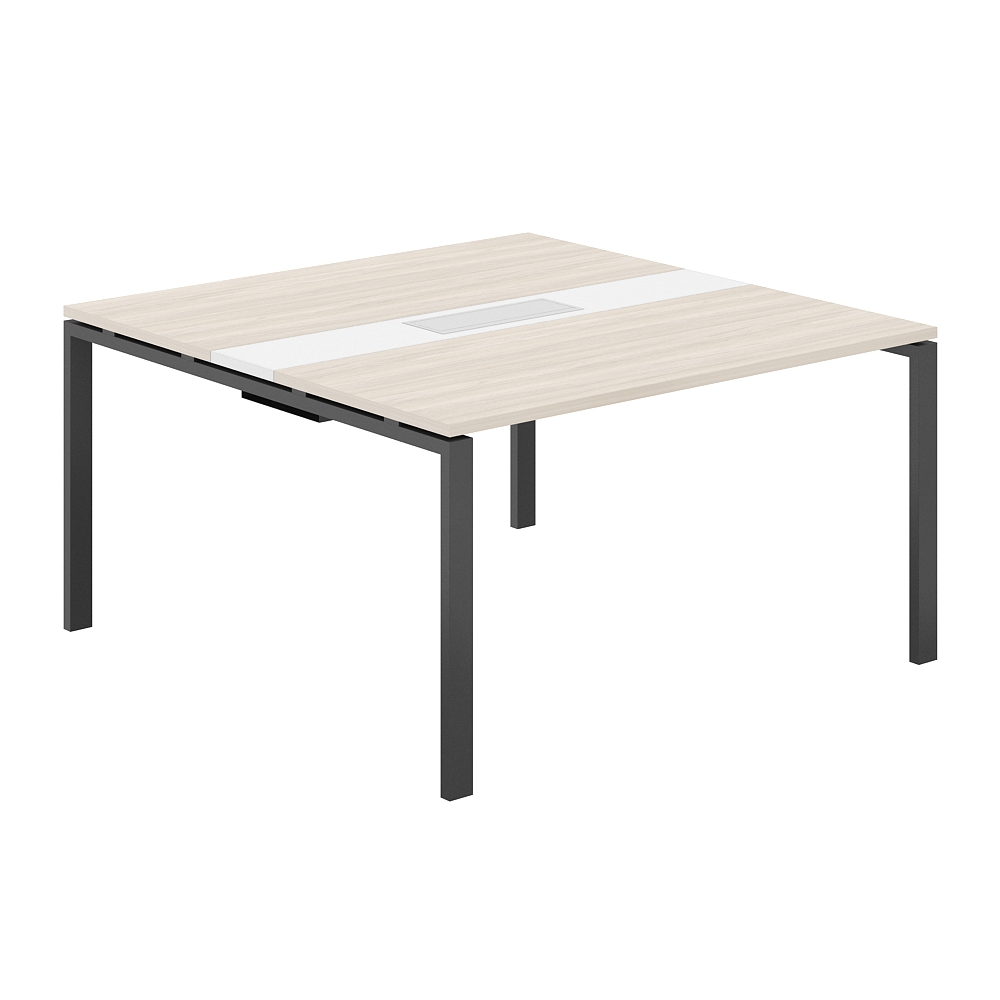 Стол переговорный комбинированный 1400х1438х750 МК60х30 SG.282.OL.63.AN.WH