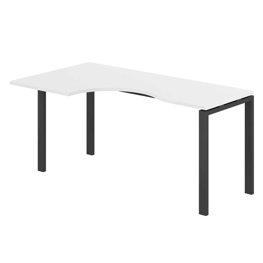 Стол эргономичный 1400х900х750 левый МК60х30 SG.231.WH.63.AN.L