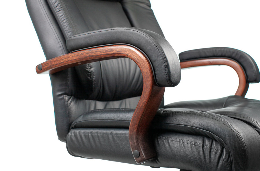 Кресло руководителя Бюрократ T-9925WALNUT