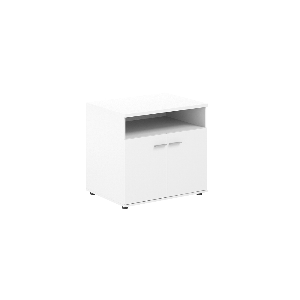 Тумба сервисная 802х600х750 с нишей, 2 фасадами СГ / SG.631.У / WH.У / WH