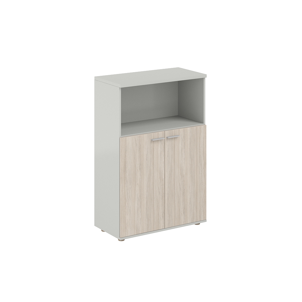 Шкаф средний с нишей  800х400х1200, 2-х дв., з.ст ЛДСП 16 мм SG.863.SH.OL