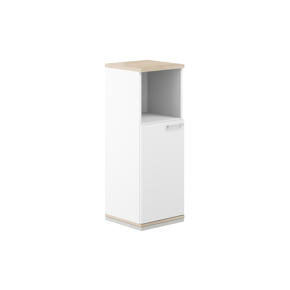 Шкаф 3 ур. 400х400х1111 с нишей AG.215.WH.AR.WH.L
