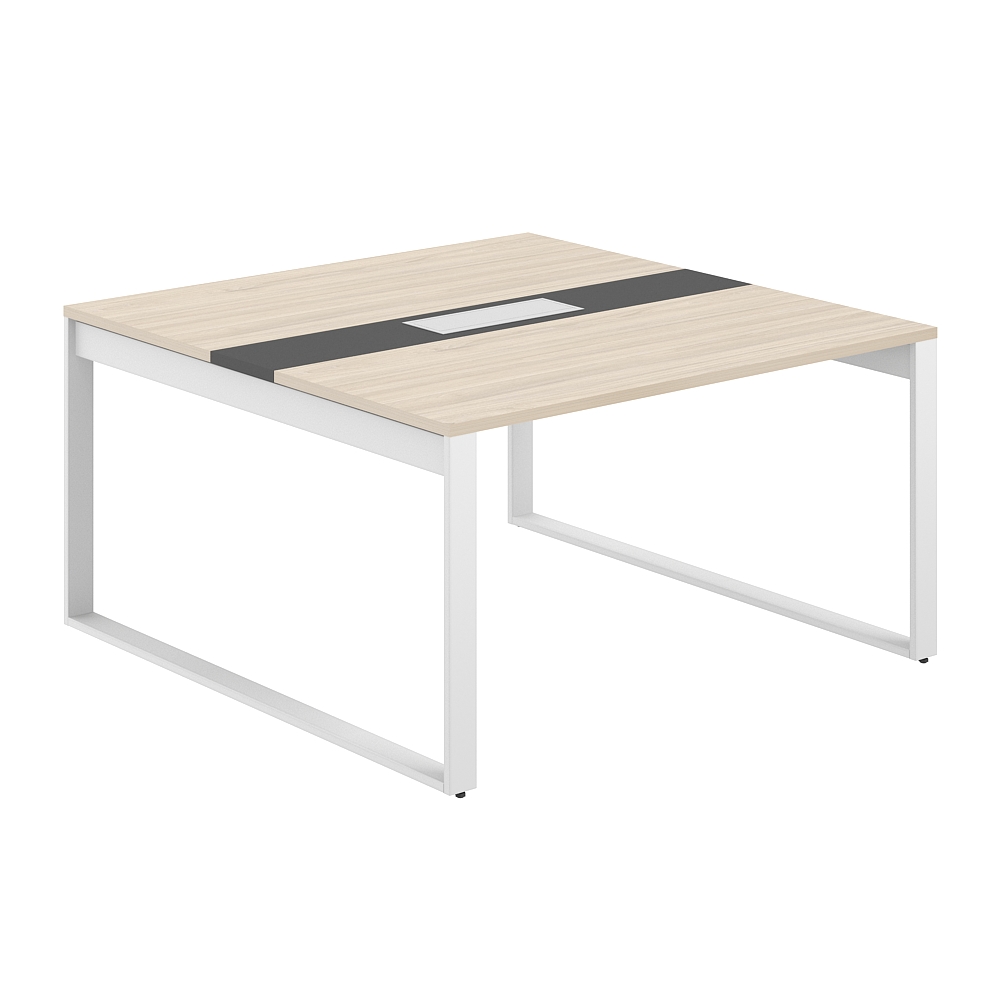 Стол для переговоров 1400х1438х750 AG.2-1414.AR.72.WH.AN