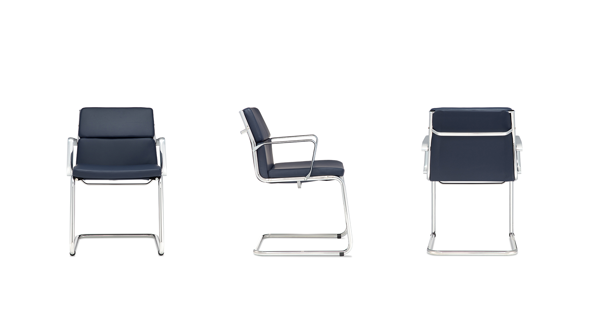 Кресло Absolute с низкой спинкой на полозьях