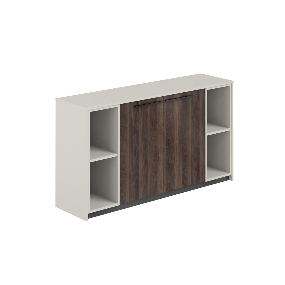 Шкаф низкий с 2-мя стеллажами, 1540х410х842 RF.325.PG.DA.PG
