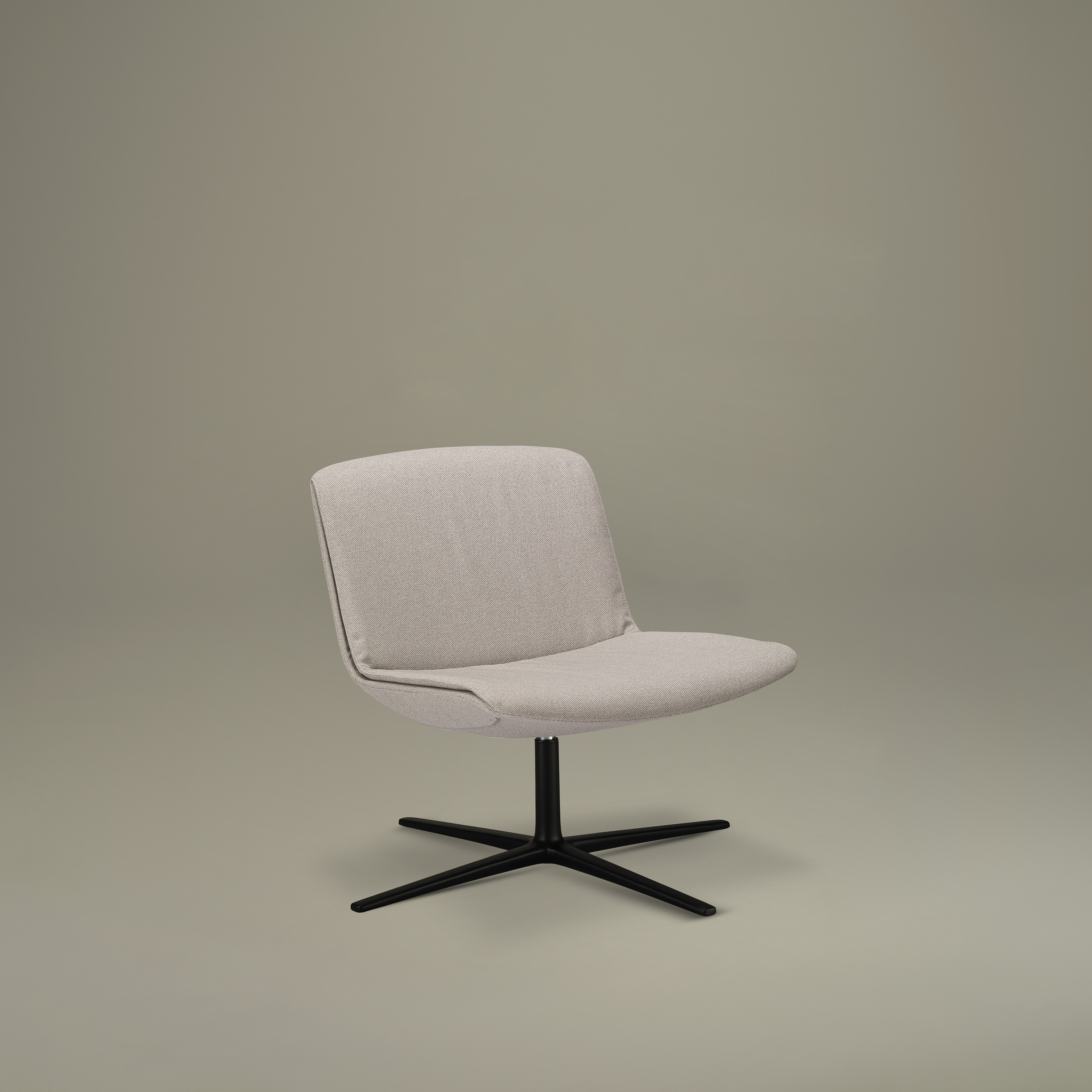 Мягкое кресло Milos Lounge Armchair on 4-star base