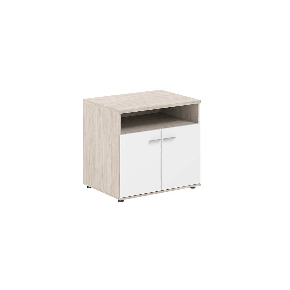 Тумба сервисная 802х600х750 с нишей, 2 фасадами СГ / SG.631.ОЛ / OL.У / WH