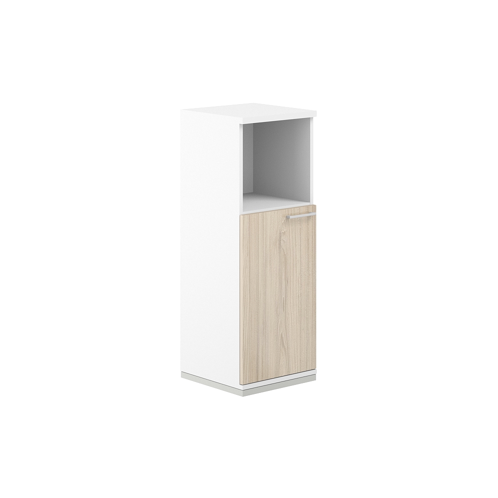 Шкаф 3 ур. 400х400х1111 с нишей AG.215.WH.WH.AR.L