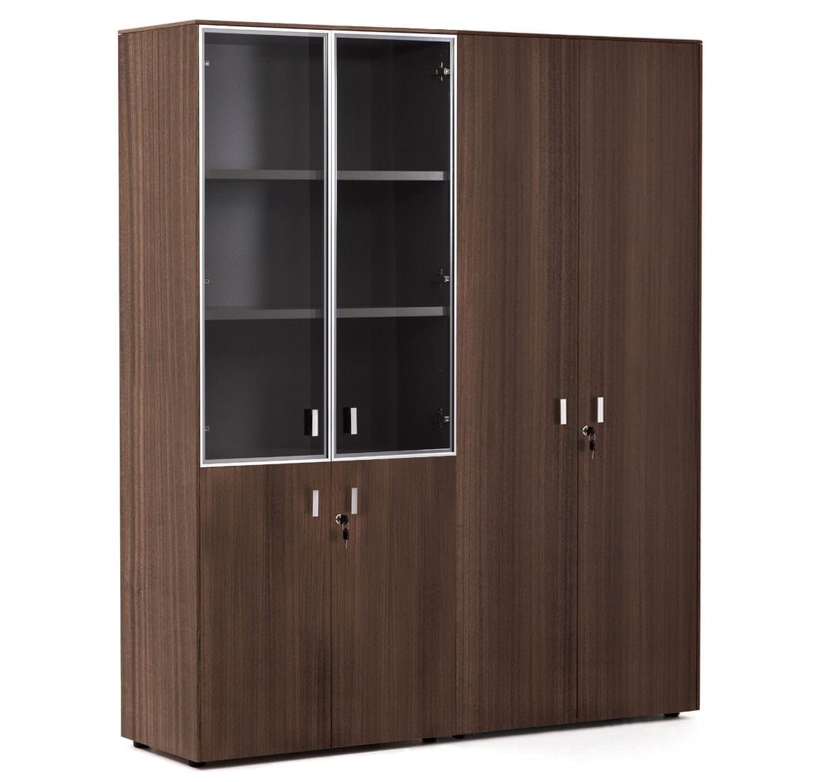 Шкаф высокий двойной комбинированный (с гардеробом) Enzo 109 725 ECL