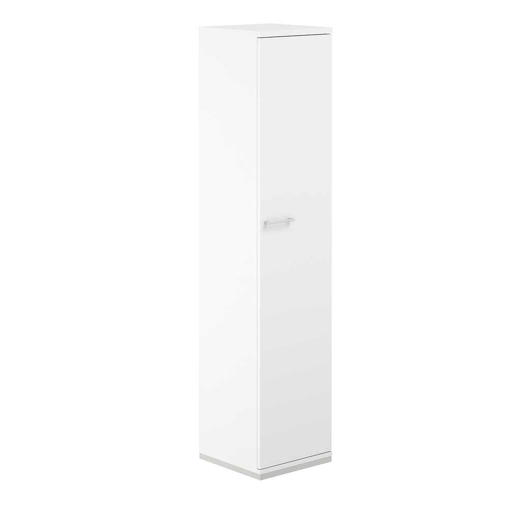 Шкаф 5 ур. 400х400х1833 с высокой дверью AG.209.WH.WH.WH.R