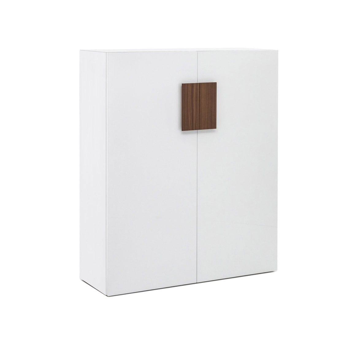 KYO Гардероб L120 H150 БЕЛЫЙ+ОРЕХ