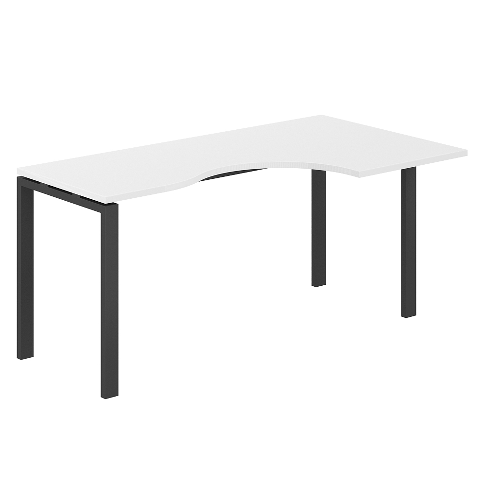 Стол эргономичный 1600х900х750 правый МК60х30 SG.232.WH.63.AN.R