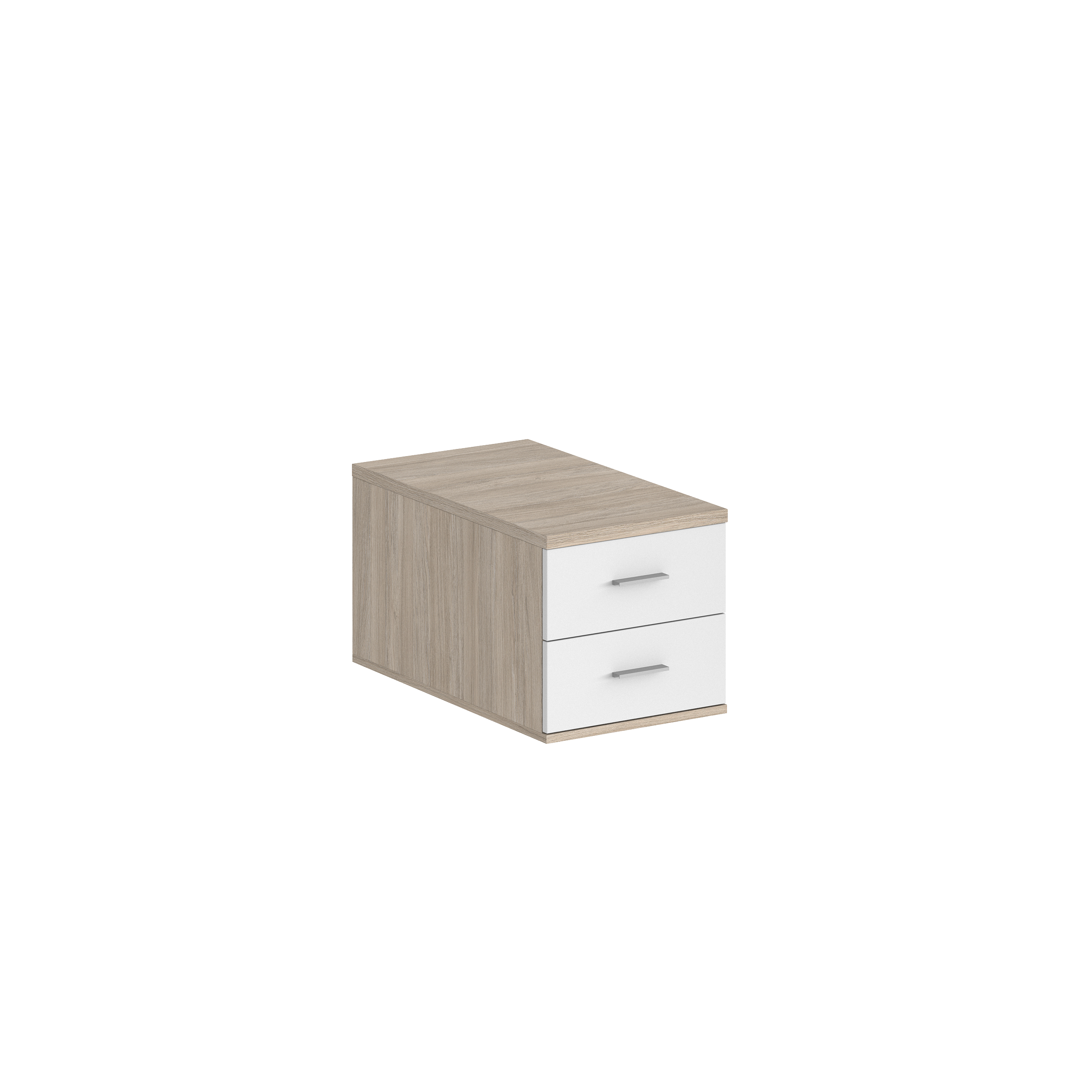 Подвесная тумба с 2 ящ., 600, 400х446х342 SG.536.OL.WH
