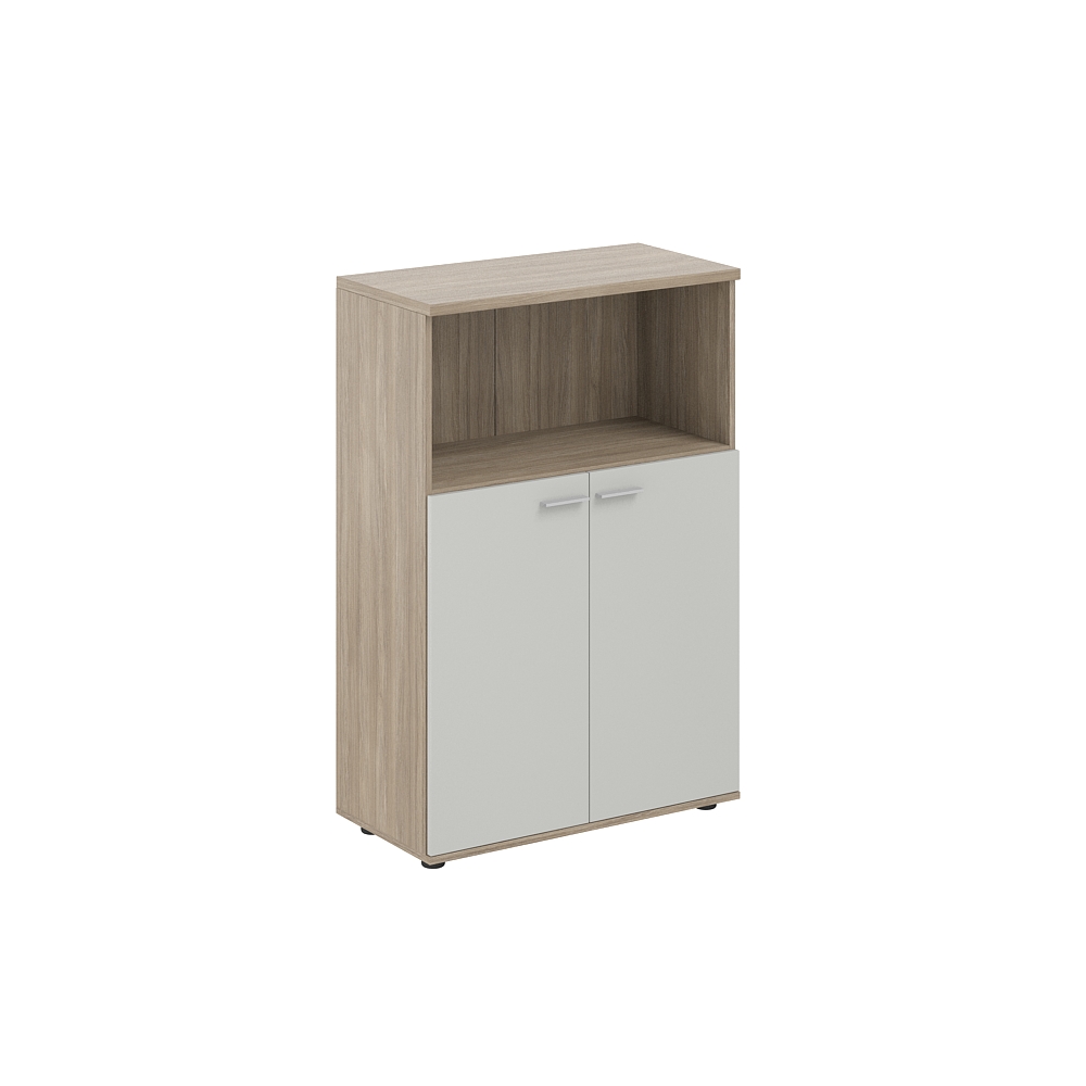 Шкаф средний с нишей 800х400х1200, 2-х дв., з.ст HDF SG.843.OD.SH