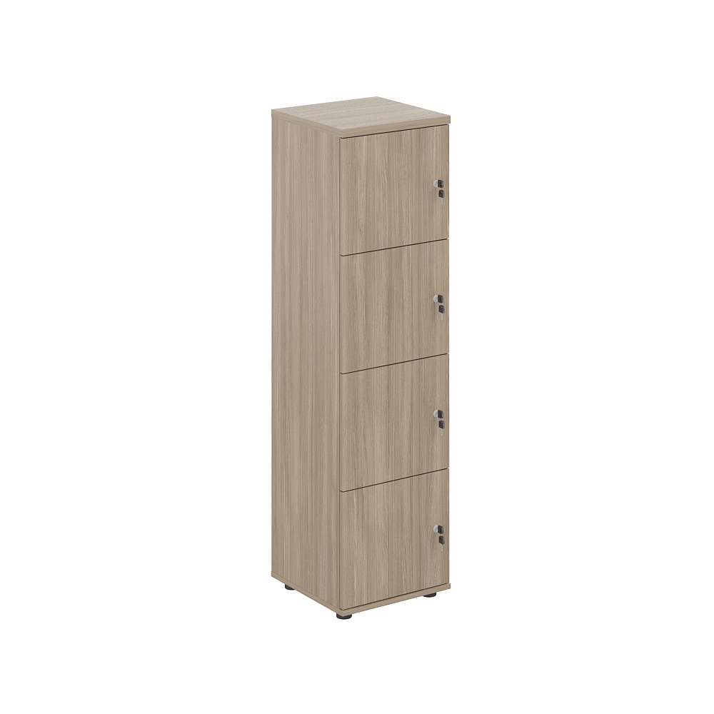 Локер 4 ячейки 400х400х1483 SG.817.OD.OD