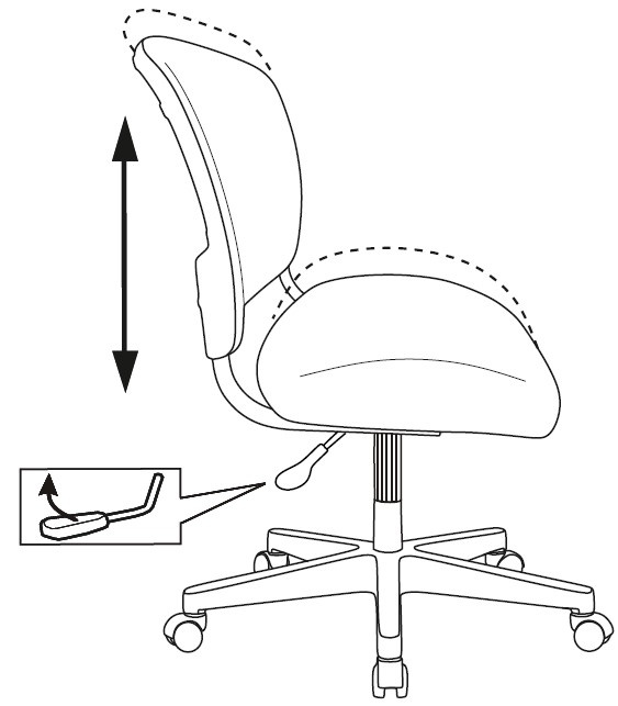 Кресло Бюрократ CH-296NX