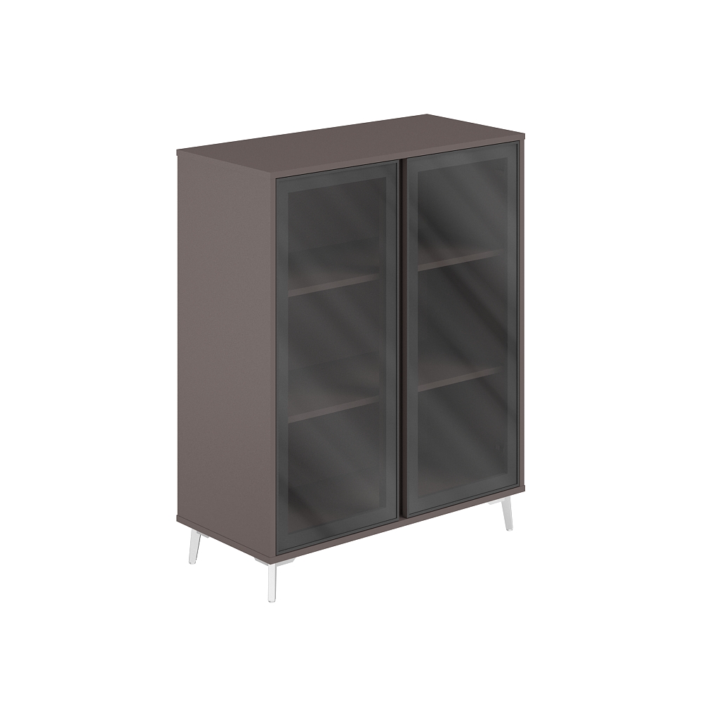 Шкаф средний (Стекло) 966х450х1200 SR.322.WF.GLB