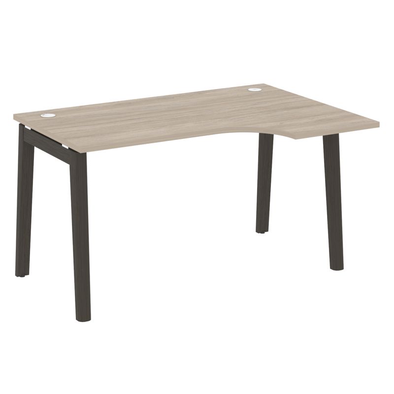 ОНИКС ВУД / ONIX WOOD Стол эргономичный правый ОУ / OW.СА / SA-2 (R) 1380*980*750 (72)