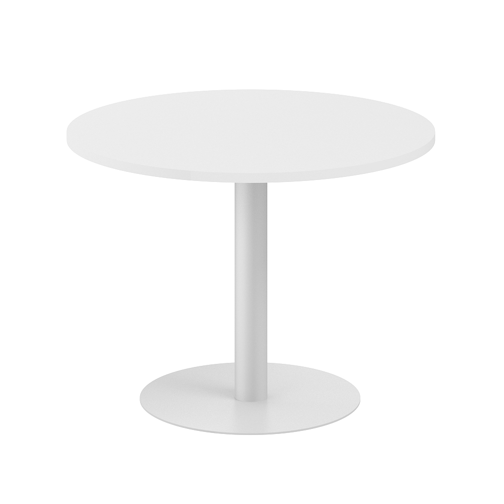 Стол переговорный круглый D1000х750 SG.279.WH.GR