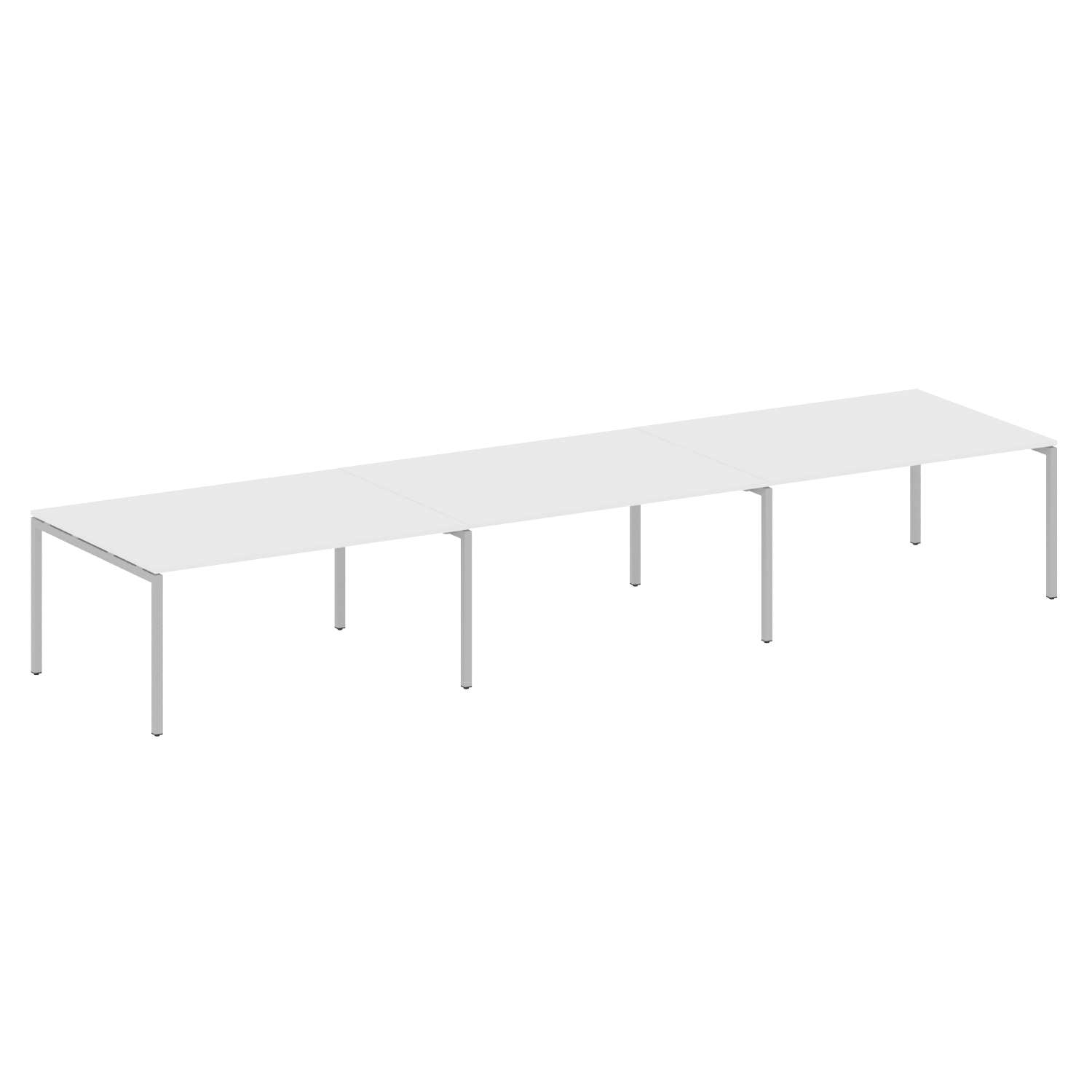Metal System Quattro Переговорный стол (3 столешницы) на П-оразном м/к 40БП.ПРГ-3.4
