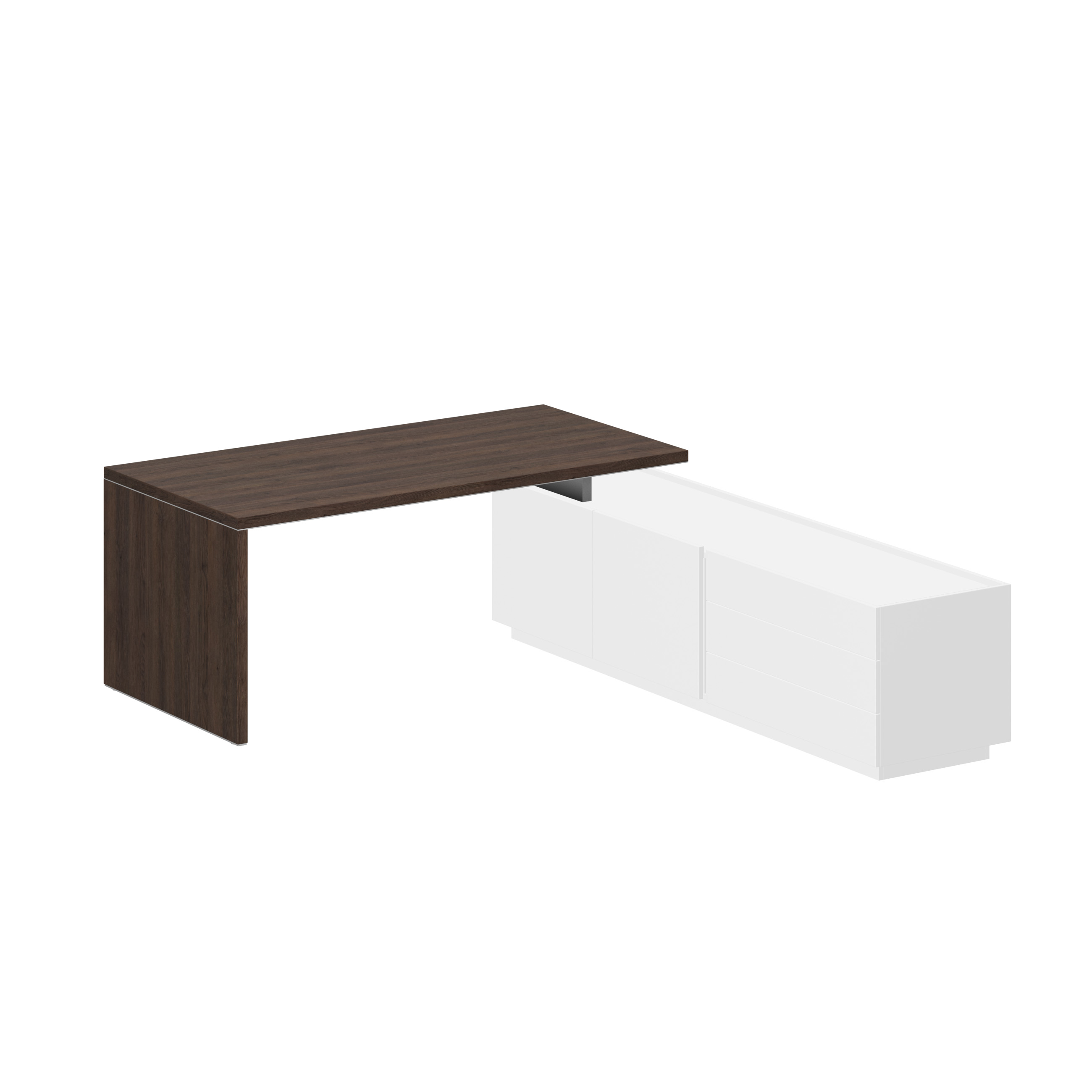 Стол на тумбу опорную 1,2,3  1600х900х750 OL-20-02.DT