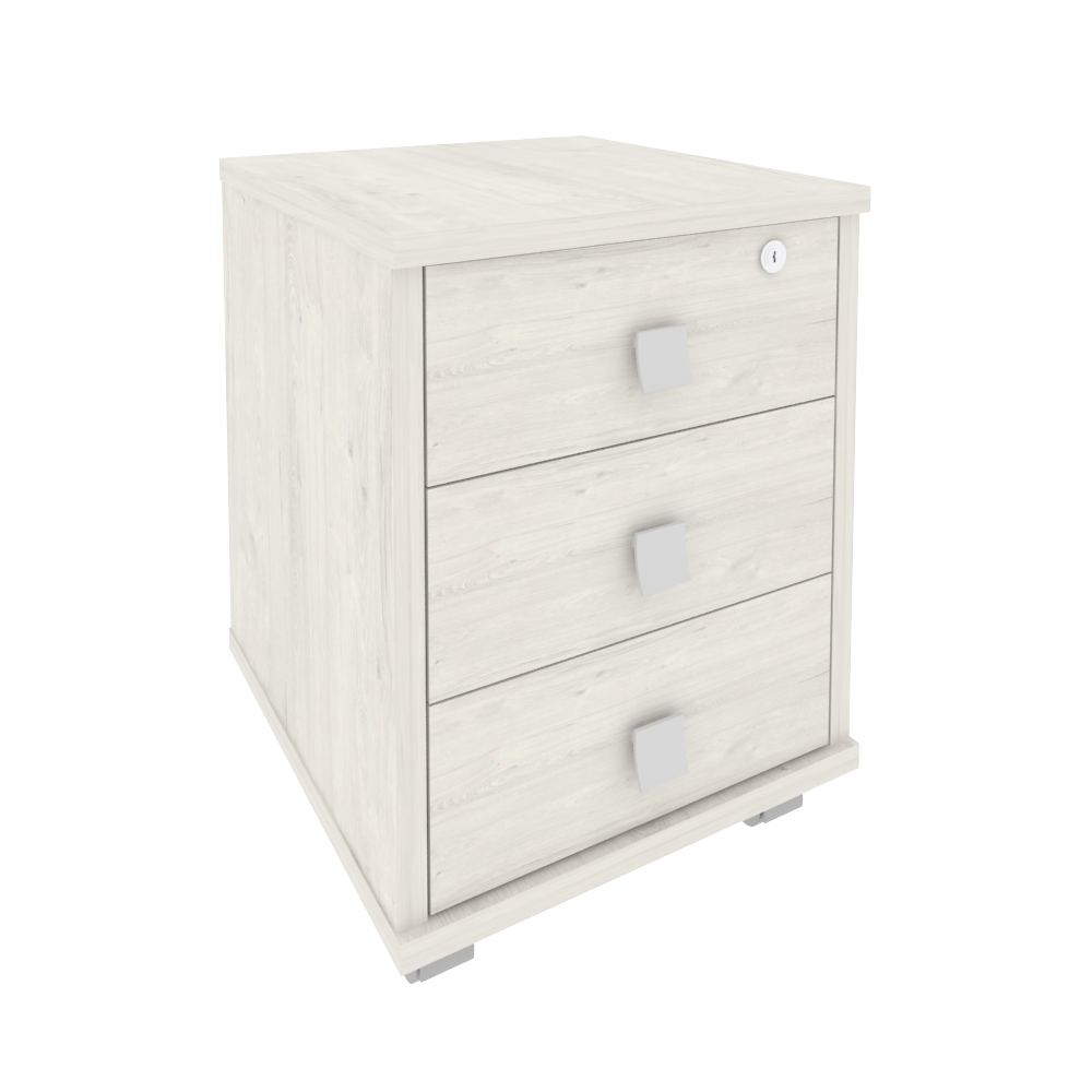 СТЙЛЕ / STYLE Тумба подкатная 3 ящ. с фолдингом Л.ТМ-3F