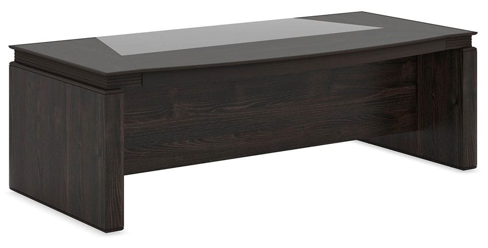 Стол руководителя закруглённый ФРАНКЛИН ДМ / FRANKLIN DM 2,1 м