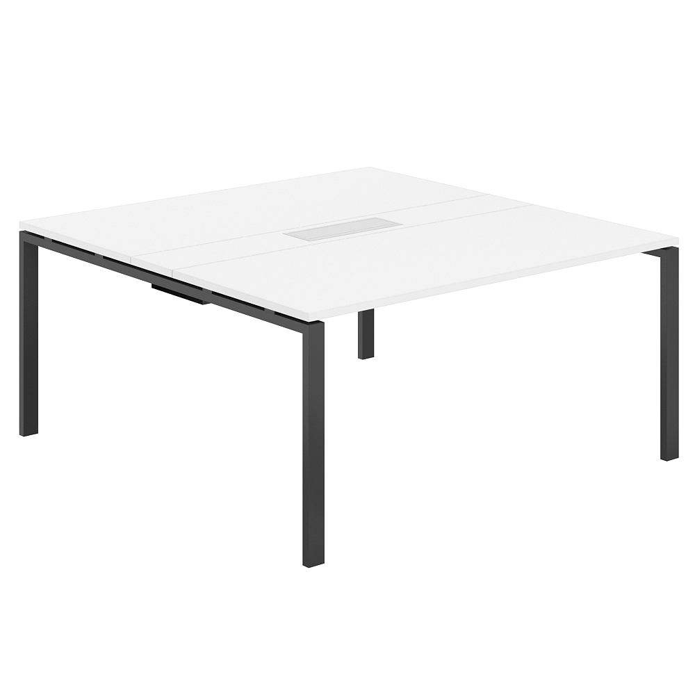 Стол переговорный комбинированный 1600х1638х750 МК60х30 SG.283.WH.63.AN.WH