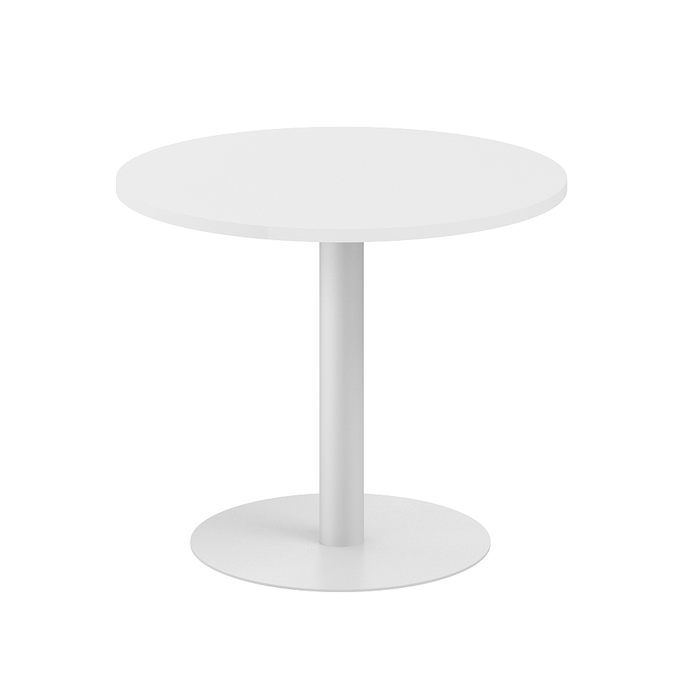 Стол переговорный круглый D900х750 SG.278.WH.GR